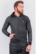 Кофта спортивная на змейке 291F011-1 черный Кофта спортивная на змейке 291F011-1 черный