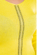 Джемпер приталенного кроя 605F002 лимонный