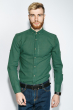Рубашка мужская 100% коттон 333F008 зеленый