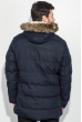 Куртка мужская зимняя, удлиненная 57P002 чернильный