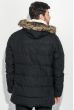 Куртка мужская зимняя, удлиненная 57P002 черный