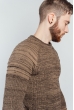 Свитер мужской повседневный 377F001 бежевый