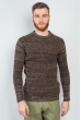 Свитер мужской повседневный 377F001 коричневый