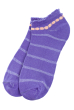 Носки женские 517F008-1 фиолетово-персиковый