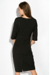 Платье (полубатал) на запах 136P685 черный
