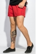 Шорты мужские пляжные однотонные 1316 красный