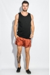 Шорты мужские пляжные однотонные 1316 терракотовый
