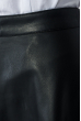 Юбка женская длинная из кожзама 208V001 черный