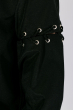 Рубашка женская с шнуровкой 69P01034 черный