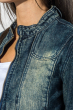 Куртка женская джинс 470K003 темно-синий