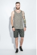 Шорты мужские принт меланж 778K004 грифельный меланж