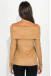 Свитер женский со спущенными плечами, из мягкого материала 64PD279 песочный