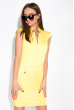 Женское платье классического покроя 150P015 лимонный