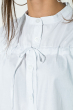 Рубашка женская с завязками на груди 64PD337 белый