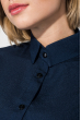 Блузка женская свободного покроя 64PD137-1 темно-синий