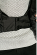 Куртка спорт 120PMH1910 светло-серый / черный