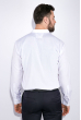 Рубашка мужская, однотонная 511F010 белый