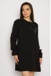 Кокетливое мини платье 640F005 черный