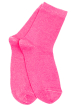 Носки женские однотонные 120PNS010 высокие розовый