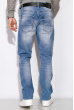 Потертые джинсы 120PFANG015 синий