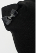 Шапка женская с брошью «Бантик» 65PF1526 черный