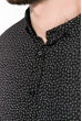 Рубашка мужская с геометрическим принтом 511F005 черный