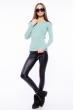 Кофта женская однотонная 162P045 мятный