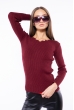 Кофта женская однотонная 162P045 бордовый
