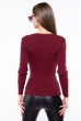 Кофта женская однотонная 162P045 бордовый