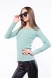 Кофта женская однотонная 162P045 мятный