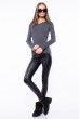 Кофта женская однотонная 162P045 серый