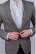 Пиджак классические мужской №276Y001 серый