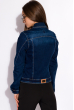 Женская джинсовая куртка 120POS089 синий