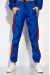 Плащевый спортивный костюм 117PD6363 сине-бордовый