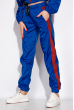 Плащевый спортивный костюм 117PD6363 сине-бордовый