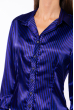 Рубашка женская 118P090-2 сине-черный