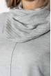 Туника женская с длинным рукавом  140V001 светло-серый