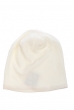 Шапка однотонная, на флисе 65P0033 молочный