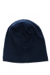 Шапка однотонная, на флисе 65P0033 темно-синий