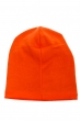 Шапка однотонная, на флисе 65P0033 оранж 