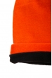 Шапка однотонная, на флисе 65P0033 оранж 
