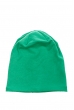 Шапка однотонная, на флисе 65P0033 ярко-зеленый