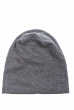 Шапка однотонная, на флисе 65P0033 серый меланж