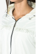 Куртка женская, удлиненная, с рюшами  69PD1076 молочный