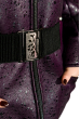 Дубленка женская 120P256 фиолетовый