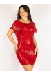 Платье красное 265P9004-3 красный