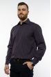 Рубашка с длинными рукавами 120PAR030 фиолетовый / черный