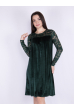 Платье зеленое 265P9008-1 зеленый