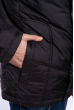 Куртка мужская с капюшоном  157P013 черный