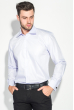 Рубашка мужская с контрастными запонками 50PD0060 светло-сиреневый